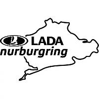 Виниловая наклейка на автомобиль - Lada Nurburgring | Лада Нюрбургринг