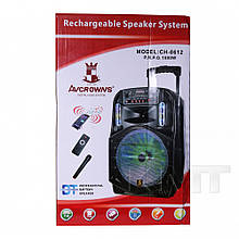 Колонка Bluetooth пересувна CH-8612