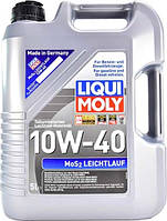 Масло моторное полусинтетическое LiquiMoly MoS2 Leichtlauf 10W-40, 5л