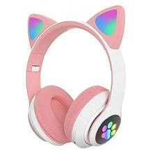 Наушники Bluetooth CATear VZV-23M LED уши Розовый