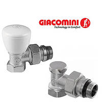 Комплект для подключения радиаторов GIACOMINI угловой 1/2" Оригинал (Италия)