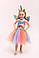 Сукня єдинорога з крилами і обручем веселкова на зріст 105 см, фото 2