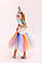 Сукня єдинорога з крилами і обручем веселкова на зріст 105 см, фото 5