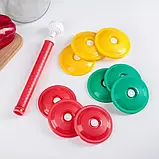 Вакуумний набір ВАКС 82Б, "Істок" 9 кришок і насос, фото 2