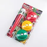 Вакуумний набір ВАКС 82Б, "Істок" 9 кришок і насос, фото 3