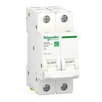 Автоматичний вимикач - 2P 6А С 6кА - Schneider Electric Resi9 R9F12206