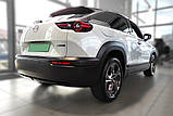 Захисна накладка на задній бампер для Mazda MX-30 2020+ /срібляста нерж.сталь/, фото 4