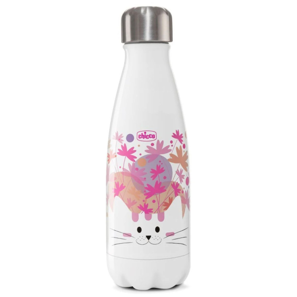 Термопляшка Кішка 350 мл Chicco Drinky (2900990796946)