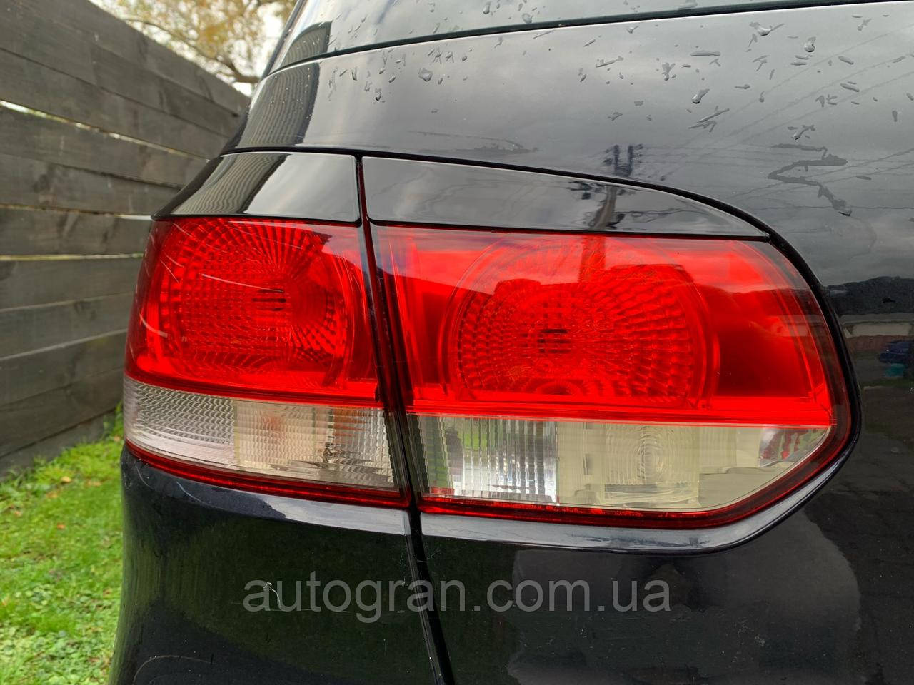 Накладки реснічки на фари Volkswagen Golf 6 задні, фото 1