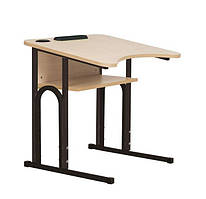 Стіл учнівський E-163/1 T PK U з підсклянником