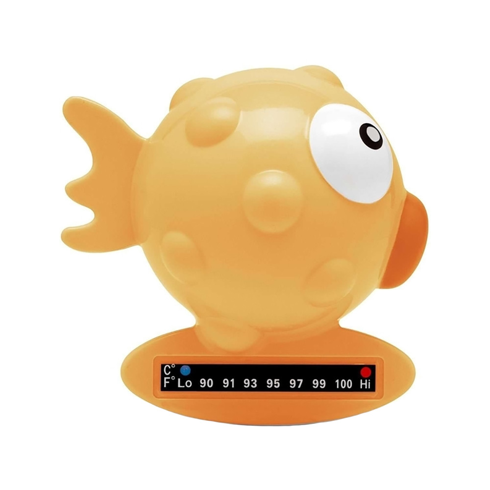 Термометр для виміру температури води "Рибка" жовтий Chicco (8058664011476)