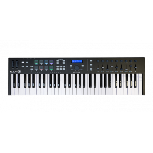 MIDI клавіатура ARTURIA KeyLab Essential 61 Black Edition