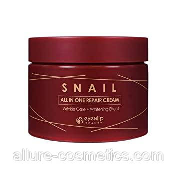 Крем для обличчя з муцином равлика Eyenlip Snail All in One Repair Cream 100ml