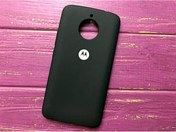 Чохол Silicone Cover для Motorola Moto E4 (XT1762) Чорний