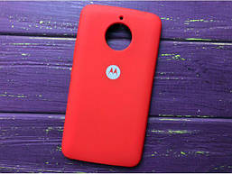 Чохол Silicone Cover для Motorola Moto E4 (XT1765) Червоний