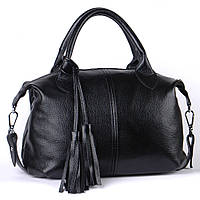 Женская кожаная сумочка 20 черная