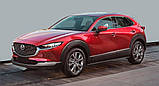 Захисні накладки на пороги "Special Edition" для  Mazda СХ-30 2019+ /чорн.нерж.сталь/, фото 3