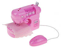 Детский швейная машина со звуком "Уютный дом" Play Smart, розовая. Интересный подарок для девочки от 3 лет