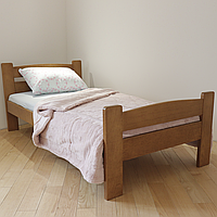 Ліжко дерев'яне односпальне Каспер (масив бука)