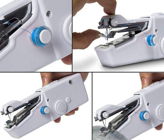 Швейна машинка ручна Handy Stitch CS-101B Мінішвейна машинка Портативна швейна машинка BF, фото 1