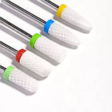 Керамічні фрези-насадки для фрезера, кольорова коробка, фото 3