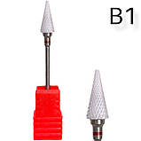 Керамічні фрези-насадки для фрезера, кольорова коробка, фото 9