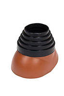 Воріт труби VILPE, Ø 110-155 мм Цегляний