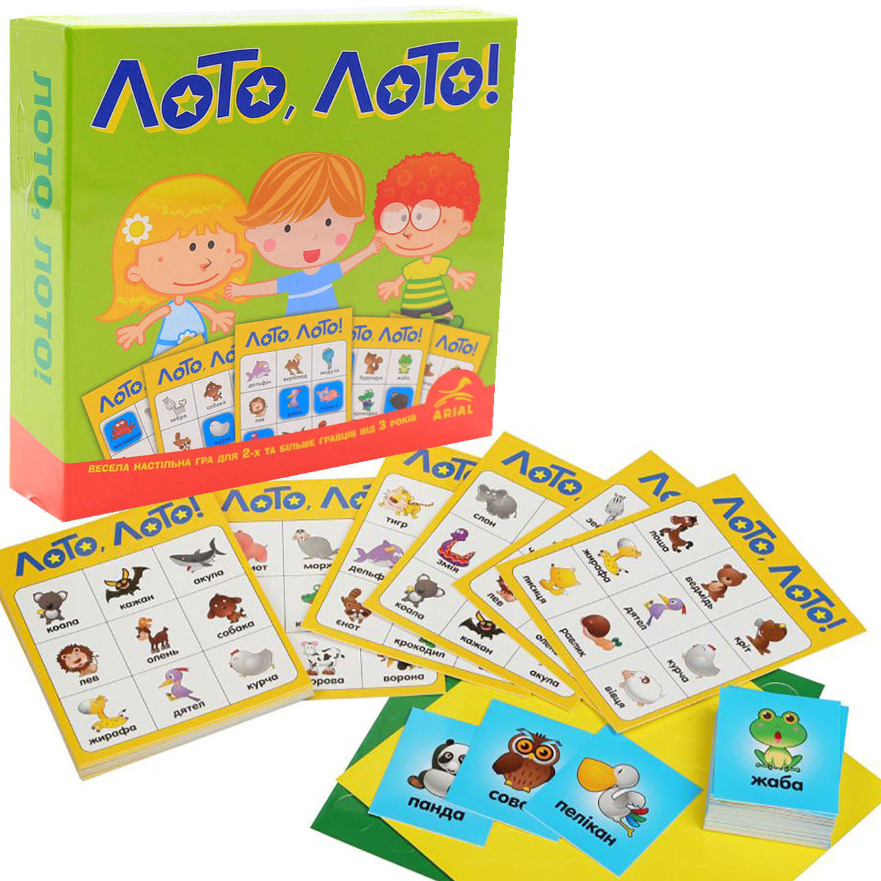 Настільна гра Arial «Лото, Лото» для дітей (4820059910374)