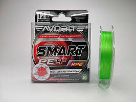 Шнур Favorite Smart PE 4x 150м (салат.) #1.0/0.171 мм 5.6 кг