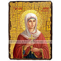 Икона Марина (Маргарита) Антиохийская Великомученица ,икона на дереве 130х170 мм
