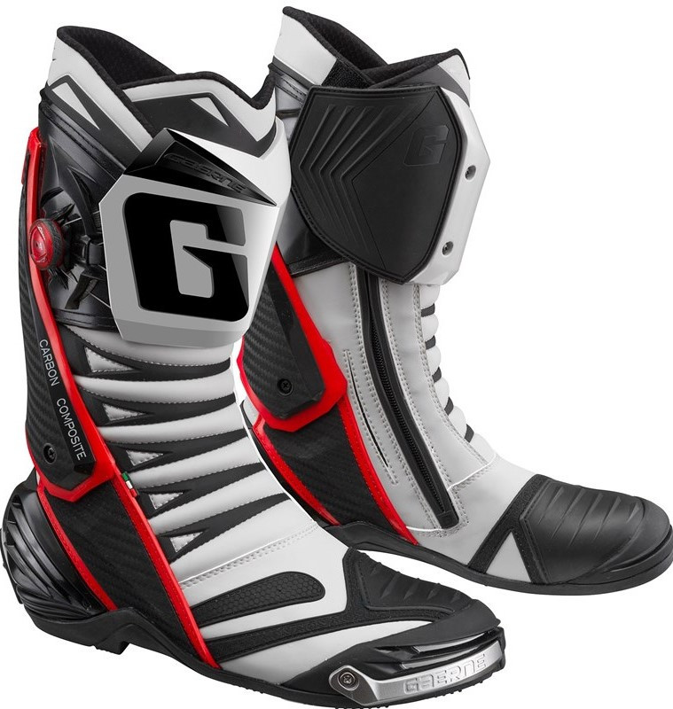 Мотоботи Gaerne GP1 Evo сірий/червоний, 43