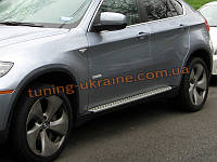 Бічні пороги оригінальні OEM Style BMW X6 2008-14