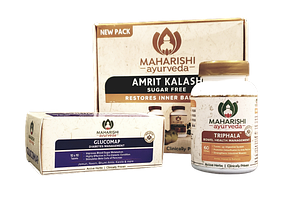 Комплексна терапія діабету - Амріт Калаш Махаріші, Глюкомап, Трифала - захист організму, зниження цукру