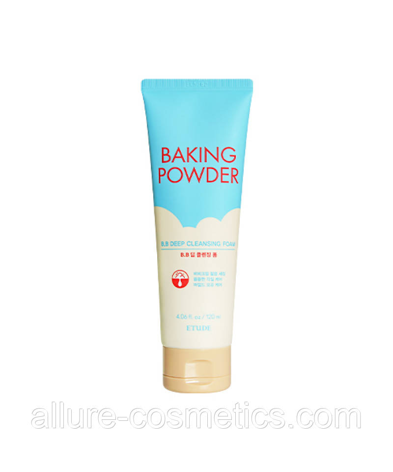 Пінка для вмивання Etude house baking powder bb deep cleansing foam 120мл