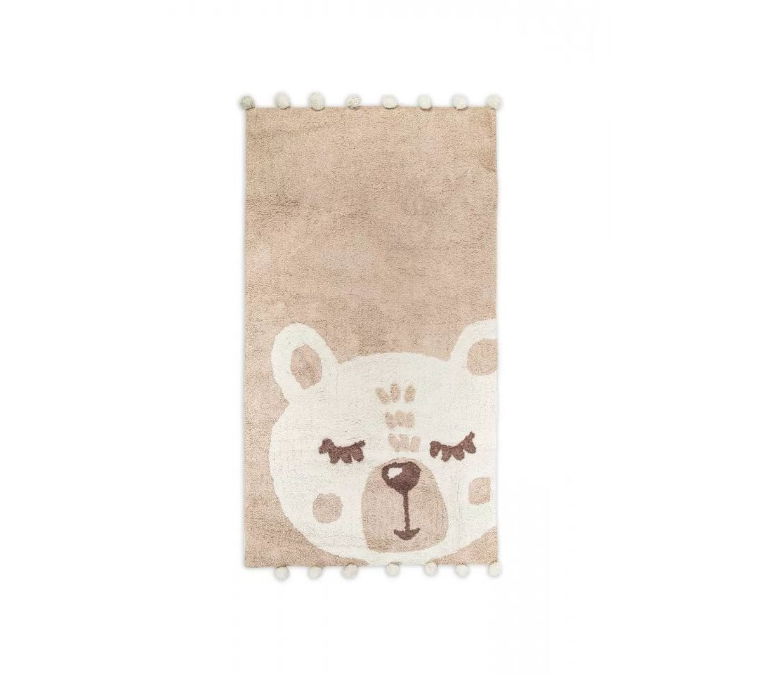 Килимок в дитячу кімнату Irya - Teddy krem кремовий 80*150, фото 1