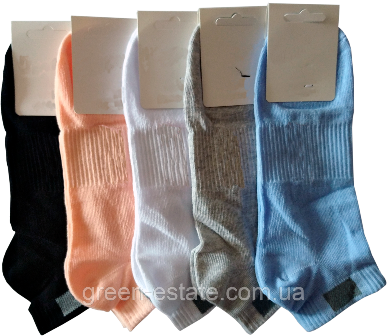 Шкарпетки жіночі Nike асорті кольорові короткі (36-40)