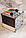 Розвиваюча іграшка Бізікуб Сірий, 30*30 см на 22 елементів Бізіборд, куб що розвиває малюка, фото 7