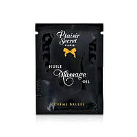 Пробник масажного масла Plaisirs Secrets Creme Brulee (3 мл)