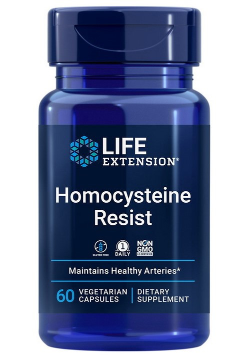 Резистентність гомоцистеїну Life Extension Homocysteine Resist 60 veg caps