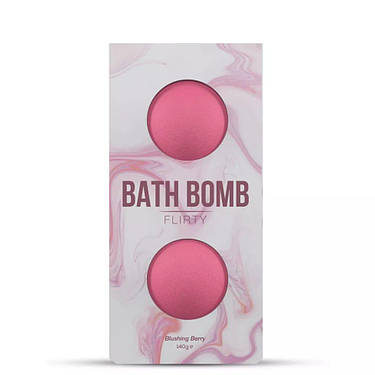 Набір бомб для ванни Dona Bath Bomb Flirty Blushing Berry (140 гр), фото 1