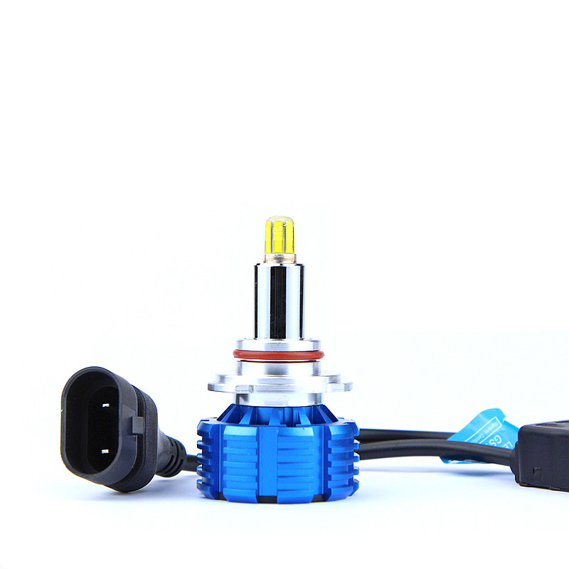 Комплект LED ламп X8 H11 (Н8, Н9, Н16) 6500 K 12-24 V 32 W радіатор з вентилятором (діод CSP, 360° кругове, фото 1