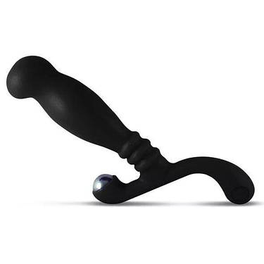 Масажер простати Nexus Glide Black для новачків, ульрастімулірующій, з масажером промежини, фото 1