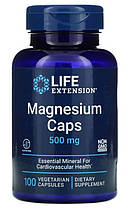 Магній Life Extension Magnesium Caps 500 mg 100 veg caps, фото 4