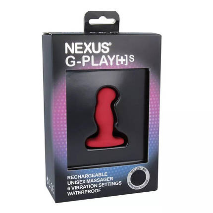 Nexus G-Play Plus S Vibration Massager з червоною простатою, максимальний діаметр 2,3 см, акціонерний, фото 2