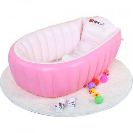 Дитячий надувний ванна Bath Tub for Kids 200 pink YT-226A