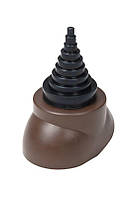 Антенний воріт труби VILPE, Ø 12-90 мм Коричневий