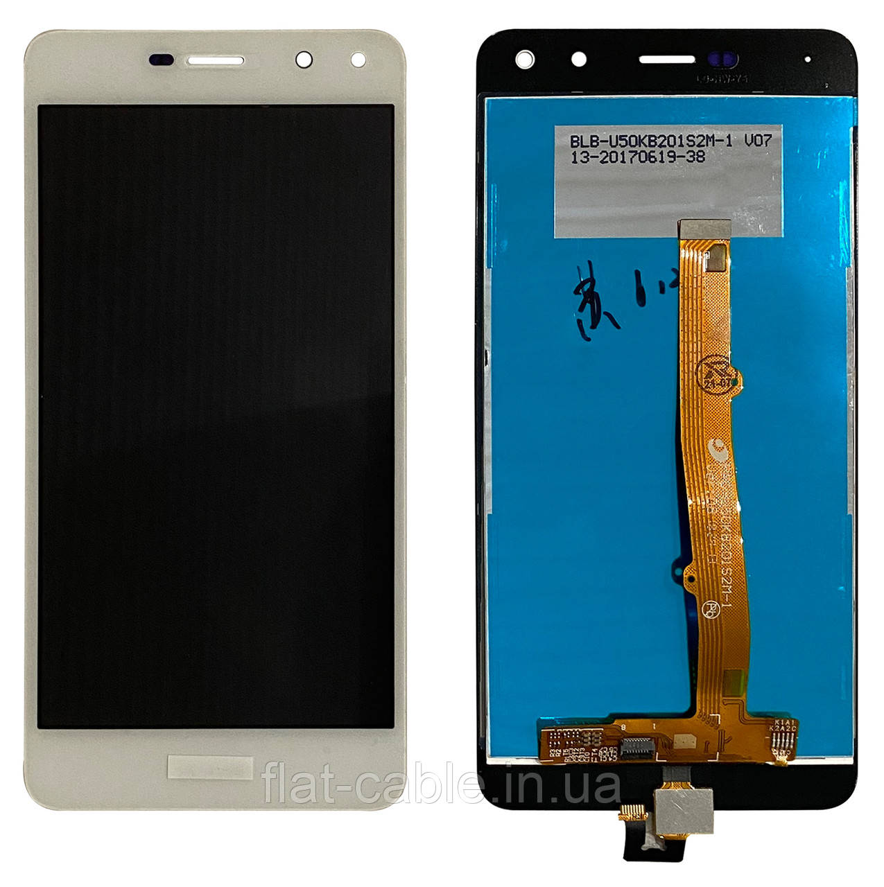 Дисплей + сенсор Huawei Y5 2017 (MYA-U29) Білий (OEMC)