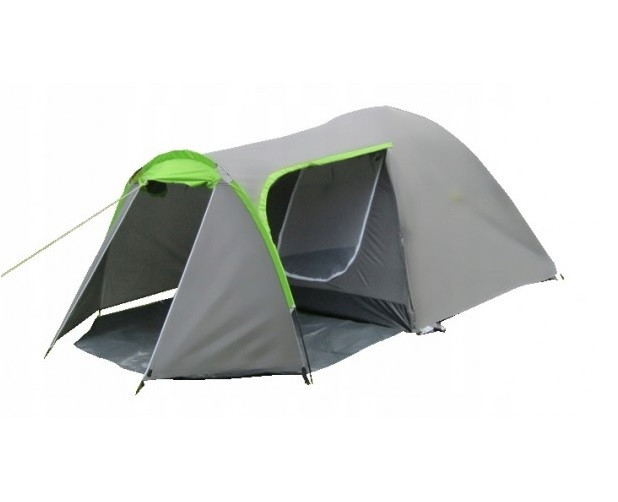 Туристичний тримісний намет Presto Acamper MONSUN 3 PRO сірий - 3500мм. Н2О - 3,4 кг, фото 1