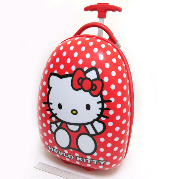 Валіза дитячий для дівчинки «Hello Kitty» Хелло Кітті на 2 колесах L 16", фото 1