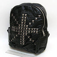 Рюкзак жіночий шкіряний "Британський хрест", 29х25х14 см